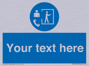 Custom Mandatory: Entry only with supervisor outside